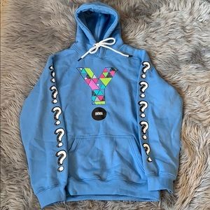 IMMABEAST blue hoodie
